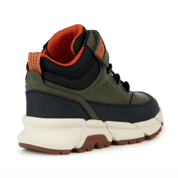 TRZEWIKI OCIEPLANE GEOX FLEXYPER PLUS ABX MILITARY/ORANGE MEMBRANA AMPHIBIOX