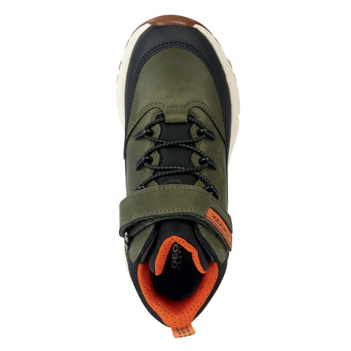 TRZEWIKI OCIEPLANE GEOX FLEXYPER PLUS ABX MILITARY/ORANGE MEMBRANA AMPHIBIOX