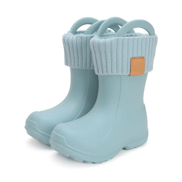 KALOSZE Z OCIEPLACZEM D.D.STEP 106-42876 SEA GREEN