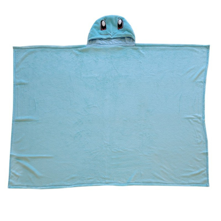 CORAL HOODED BLANKET 120 X 150 CM POKEMON SQUIRTLE POK-593FB