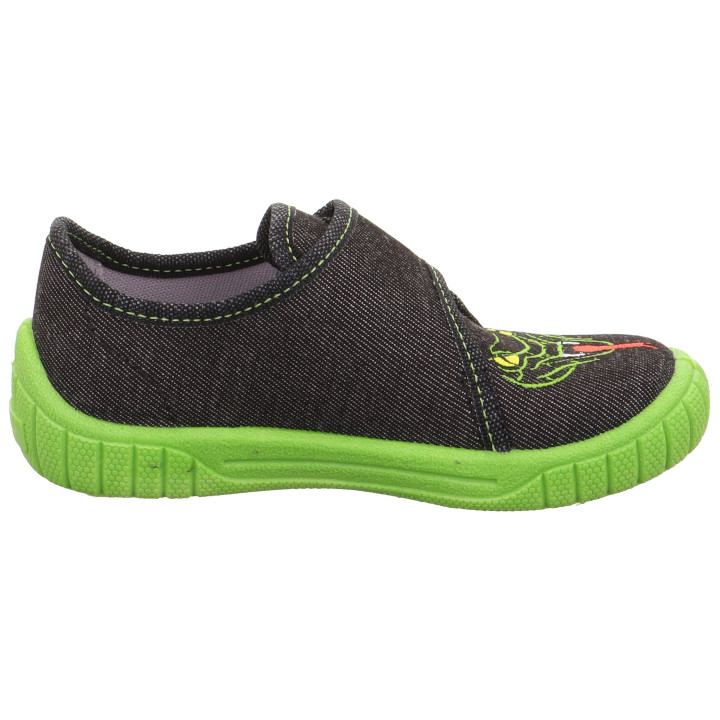 PANTOFLE TEKSTYLNE KAPCIE SUPERFIT BILL SCHWARZ 1-800278-0040