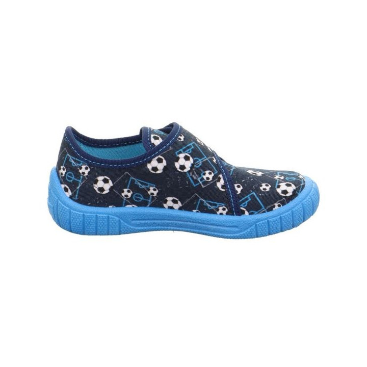 TEXTILE SLIPPERS SUPERFIT BILL TURKIS/MEHRFARBIG 1-000279-8080