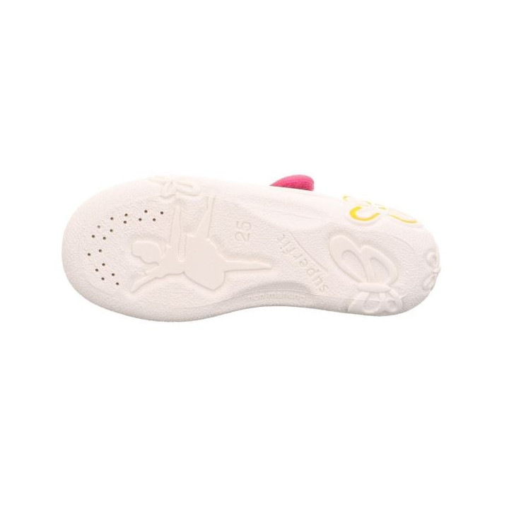 PANTOFLE TEKSTYLNE KAPCIE SUPERFIT BELINDA PINK/MEHRFARBIG 1-800288-5550