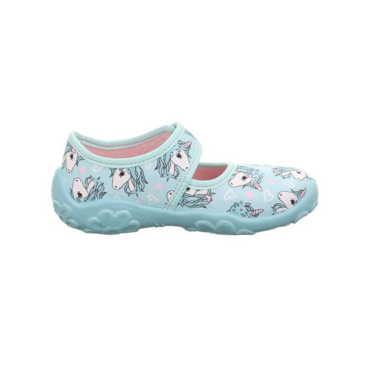 TEXTILE SLIPPERS SUPERFIT BONNY HELLGRUN/MEHRFARBIG 1-800283-7520
