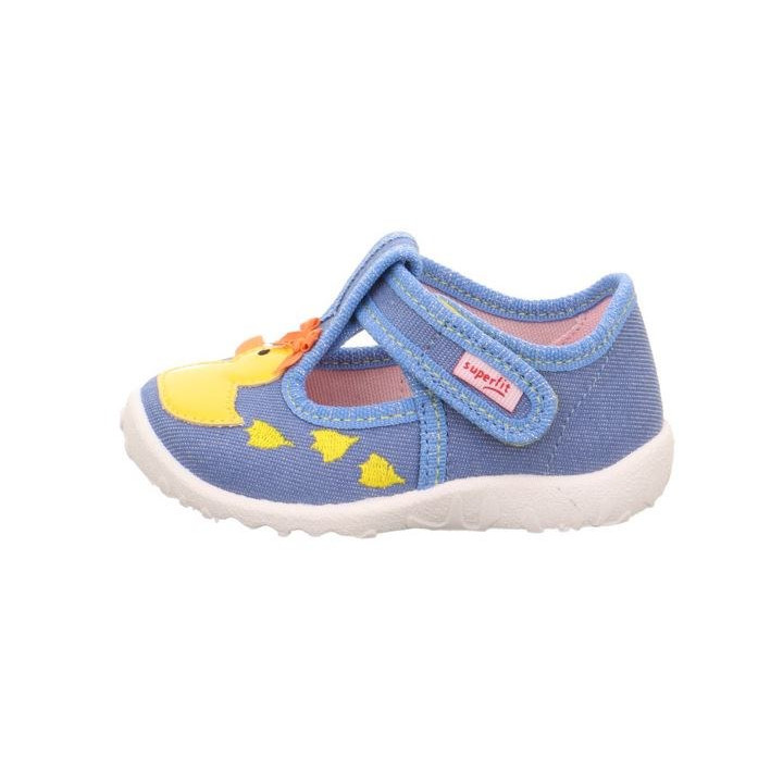 TEXTILE SLIPPERS SUPERFIT SPOTTY HELLBLAU 1-009256-8400