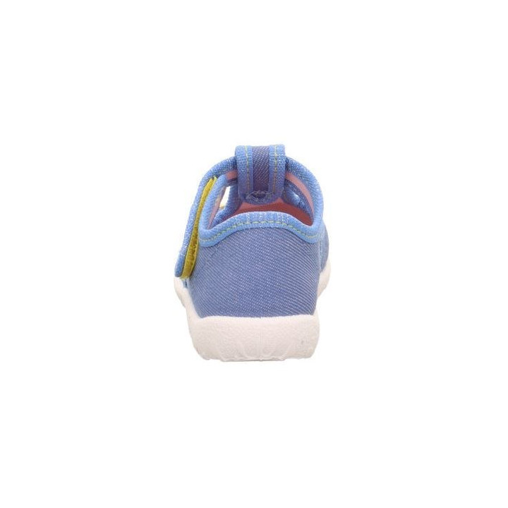PANTOFLE TEKSTYLNE KAPCIE SUPERFIT SPOTTY HELLBLAU 1-009256-8400