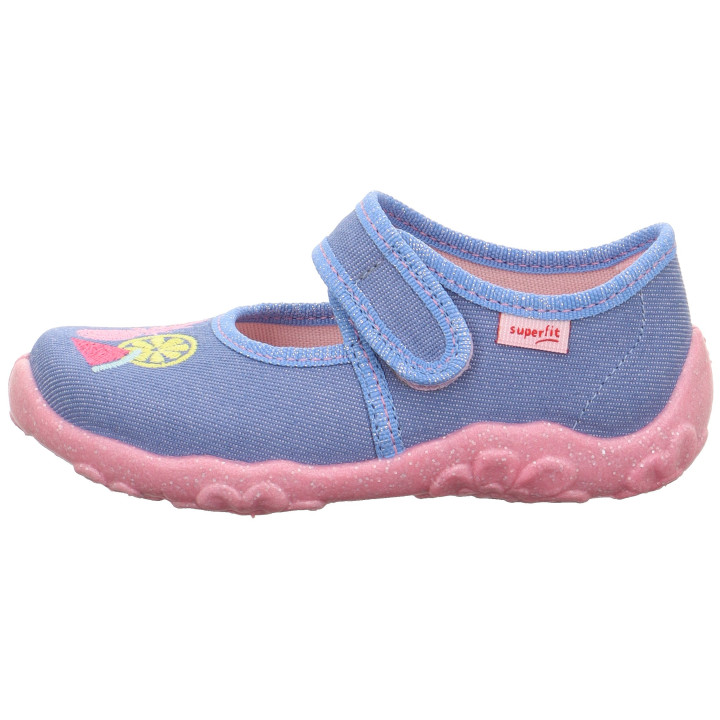 TEXTILE SLIPPERS SUPERFIT BONNY HELLBLAU 1-800282-8400
