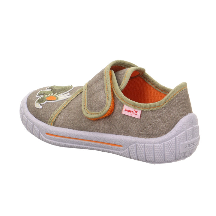 PANTOFLE TEKSTYLNE KAPCIE SUPERFIT BILL GRUN/GRAU 1-800271-7010