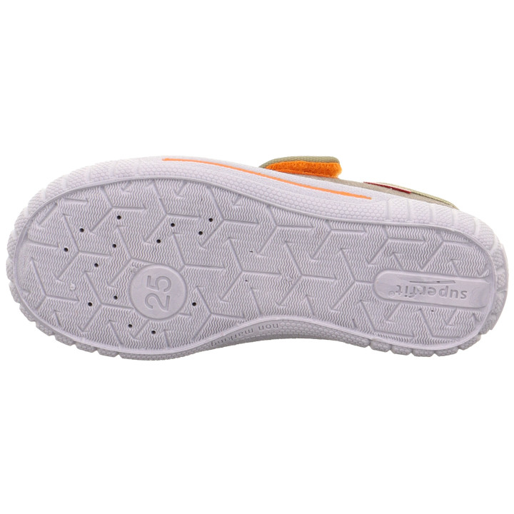 TEXTILE SLIPPERS SUPERFIT BILL GRUN/GRAU 1-800271-7010