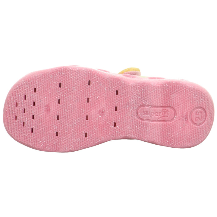 TEXTILE SLIPPERS SUPERFIT BUBBLE GELB/MEHRFARBIG 1-006271-6000