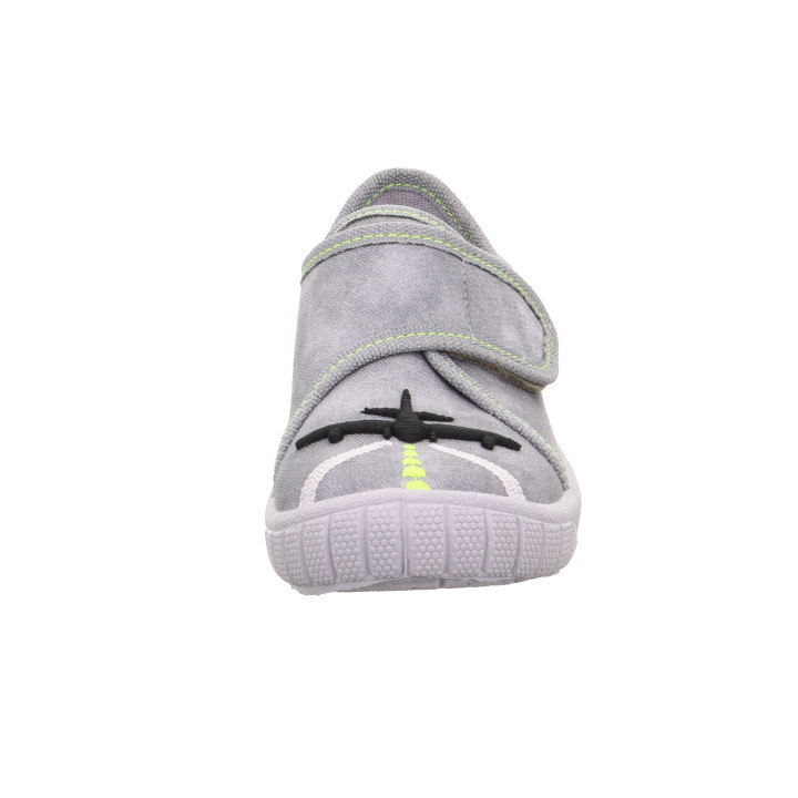 PANTOFLE TEKSTYLNE KAPCIE SUPERFIT BILL GRAU 1-800271-2500