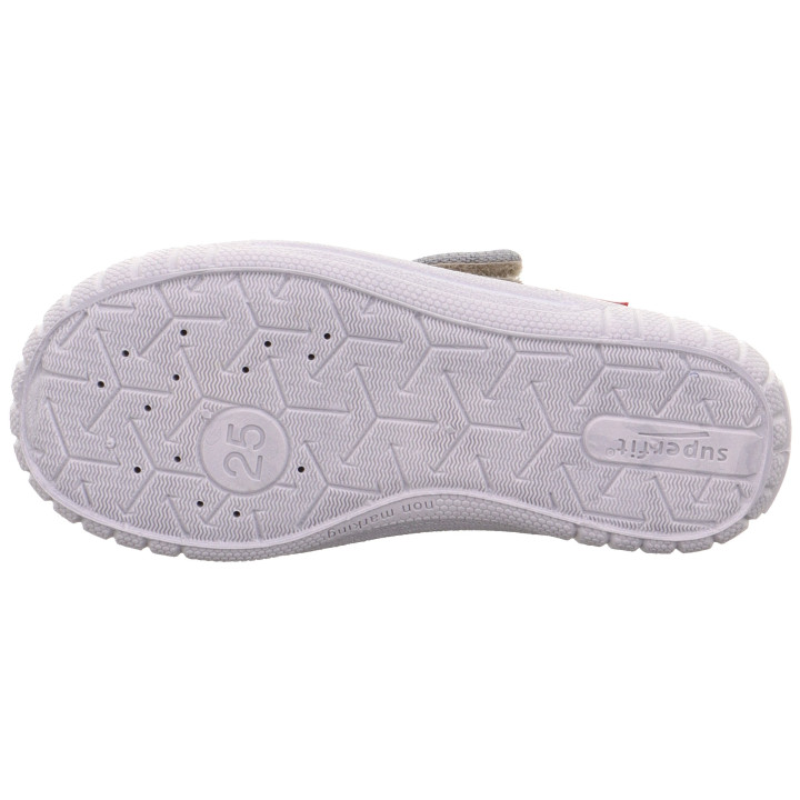 TEXTILE SLIPPERS SUPERFIT BILL GRAU 1-800271-2500