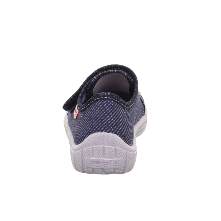 TEXTILE SLIPPERS SUPERFIT BILL BLAU/GRAU 1-800278-8080