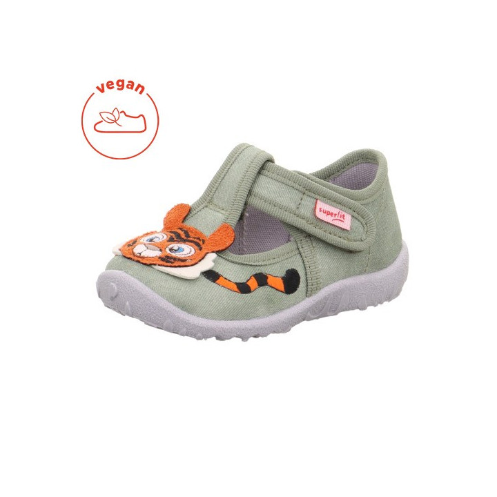 PANTOFLE TEKSTYLNE KAPCIE SUPERFIT SPOTTY HELLGRUN 1-009256-7510