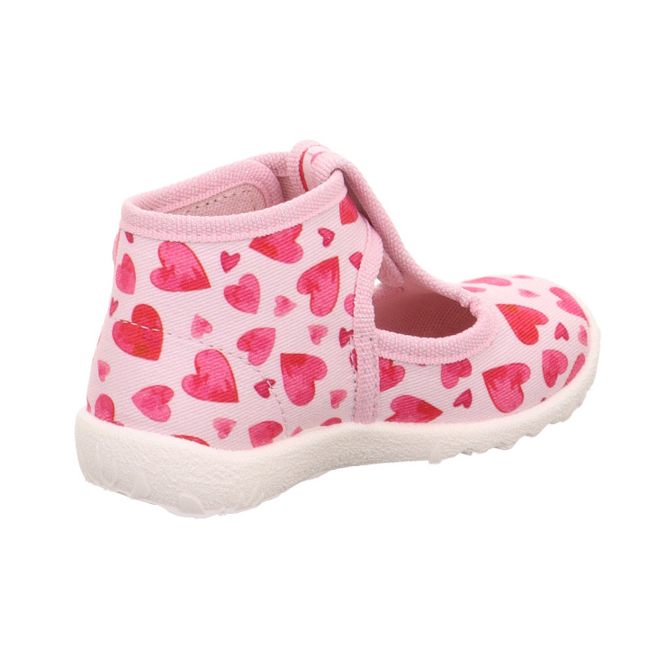 TEXTILE SLIPPERS SUPERFIT SPOTTY ROSA/MEHRFARBIG 1-009252-5540