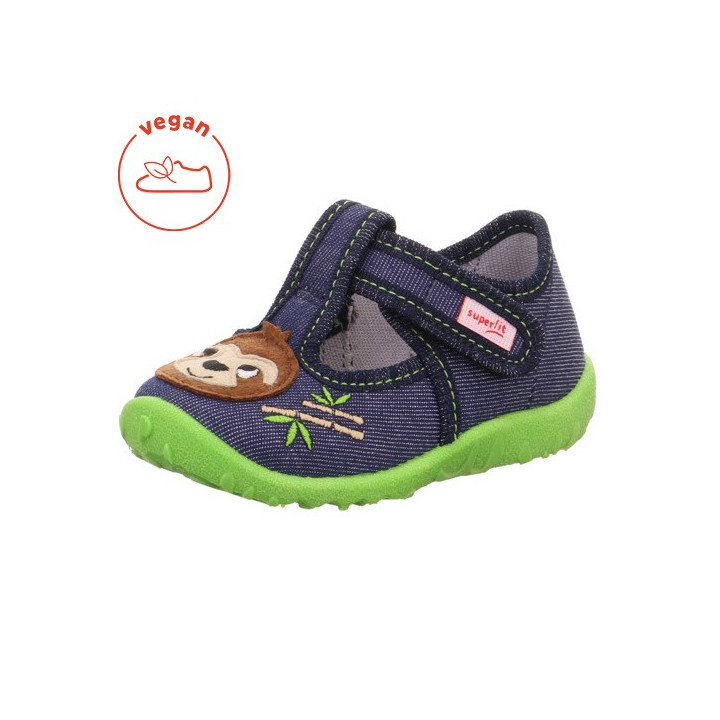 TEXTILE SLIPPERS SUPERFIT SPOTTY DUNKELBLAU 1-009256-8070