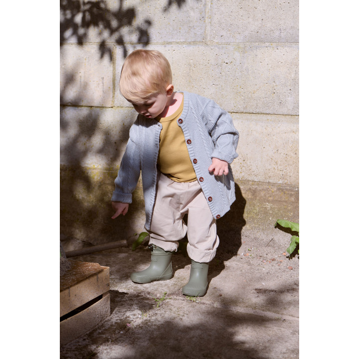 RUBBER BOOTS BAREFOOT BUNDGAARD COVER ARMY