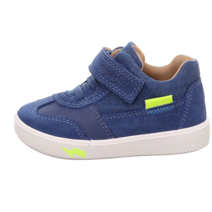 SNEAKERS SUPERFIT SUPIES BLAU/GELB 1-000781-8000