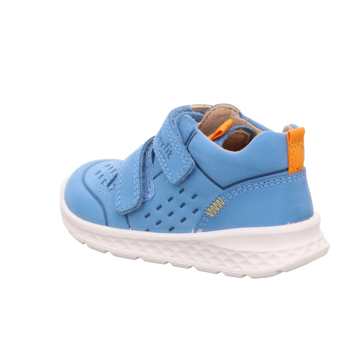 SNEAKERSY SUPERFIT BREEZE HELLBLAU/ORANGE 1-000363-8400