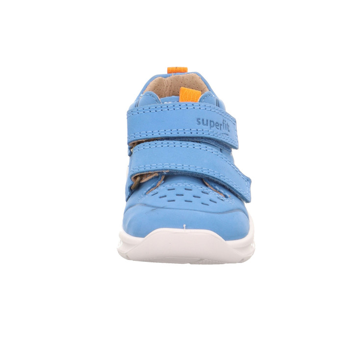 SNEAKERS SUPERFIT BREEZE HELLBLAU/ORANGE 1-000363-8400