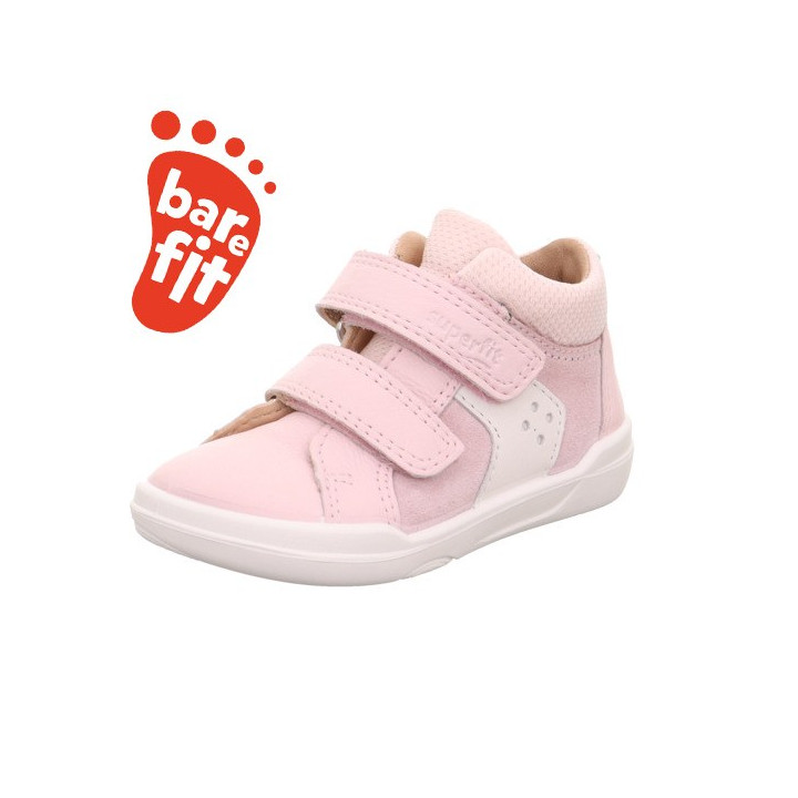 SHOES BAREFOOT SUPERFIT SUPERFREE ROSA/WEISS 1-000543-5530