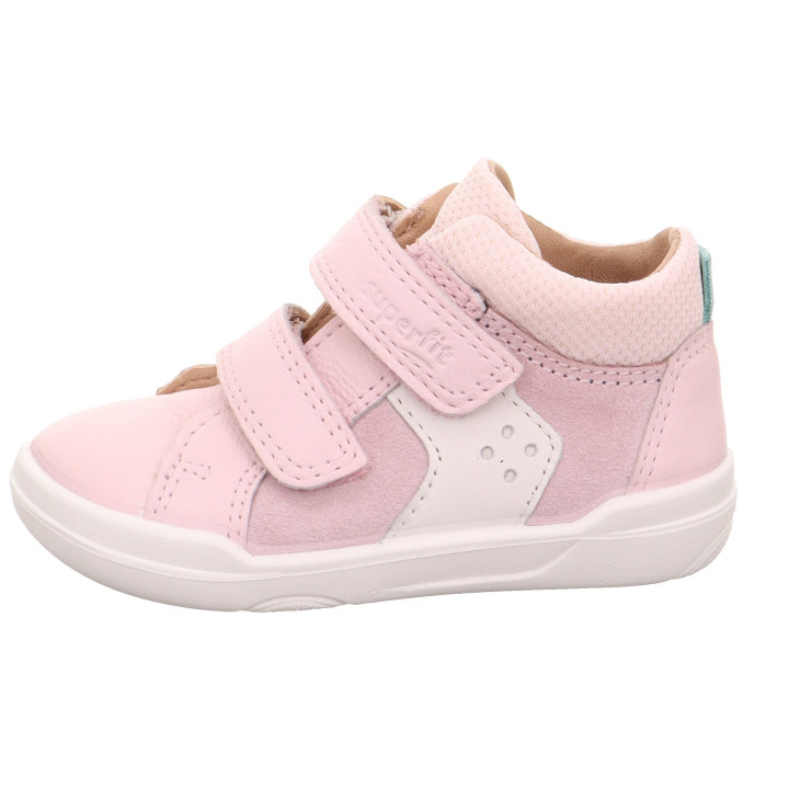 SHOES BAREFOOT SUPERFIT SUPERFREE ROSA/WEISS 1-000543-5530