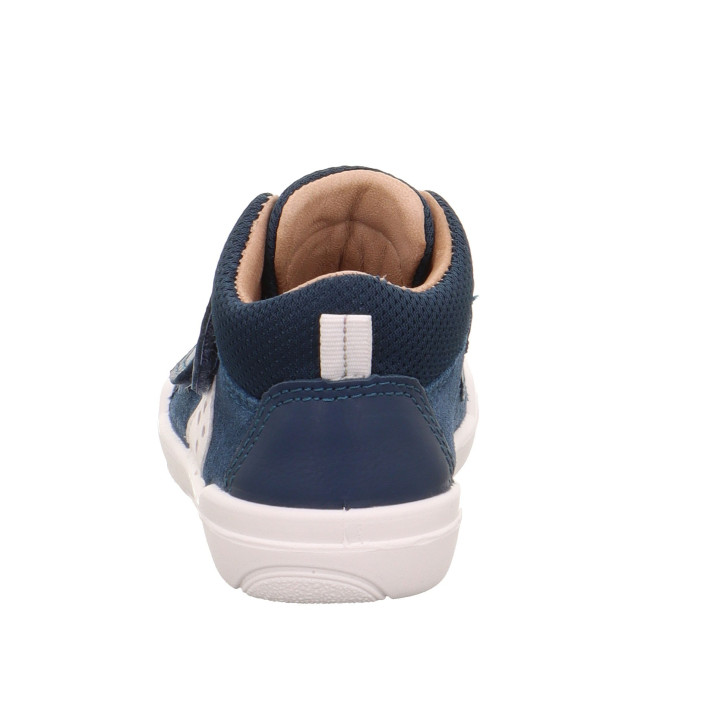 SHOES BAREFOOT SUPERFIT SUPERFREE BLAU/WEISS 1-000543-8020