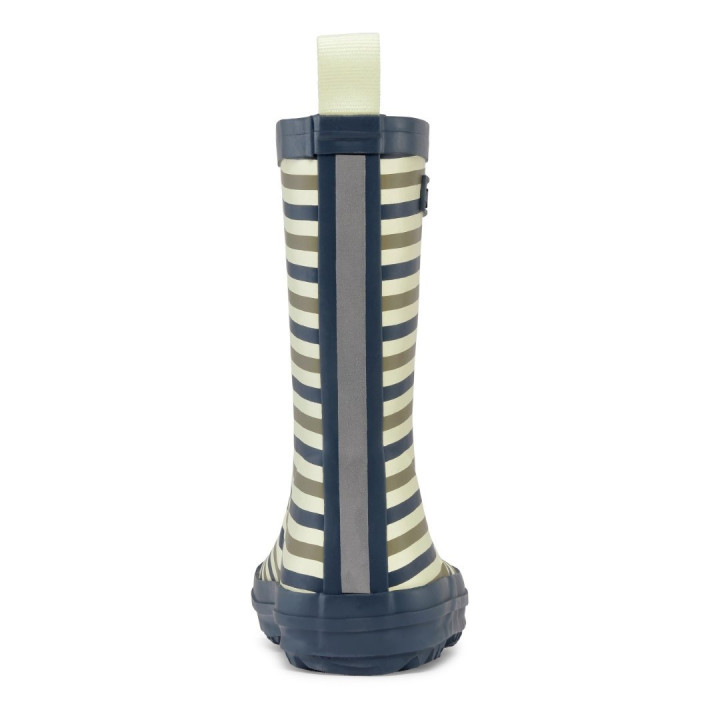 KALOSZE BAREFOOT BUNDGAARD CHARLY HIGH OCEANIC STRIPE