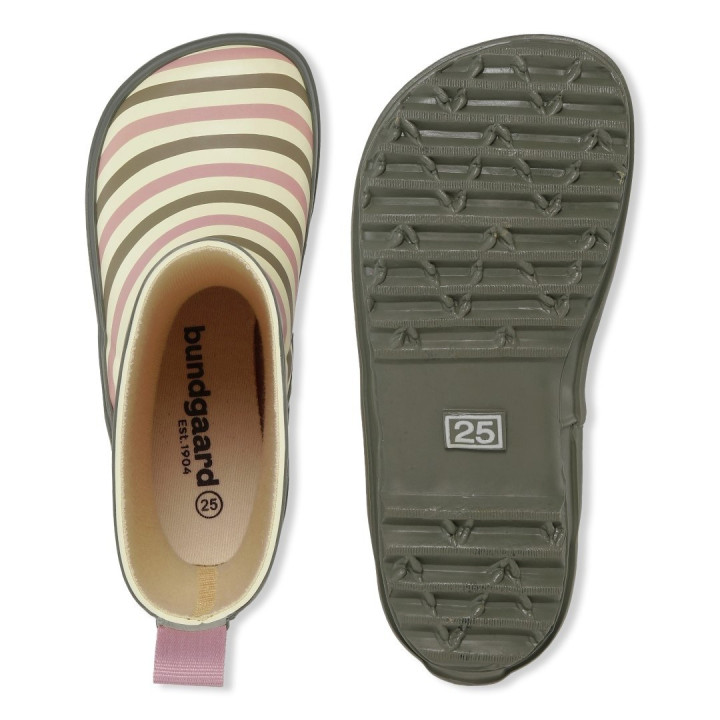 RUBBER BOOTS BAREFOOT BUNDGAARD CHARLY HIGH PEONY STRIPE