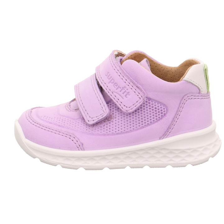 SNEAKERS SUPERFIT BREEZE LILA/HELLGRUN 1-000379-8500