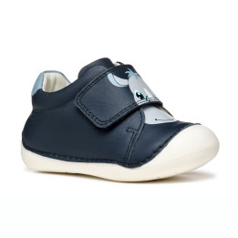 PÓŁBUTY DZIECIĘCE GEOX TUTIM NAVY/LIGHT SKY