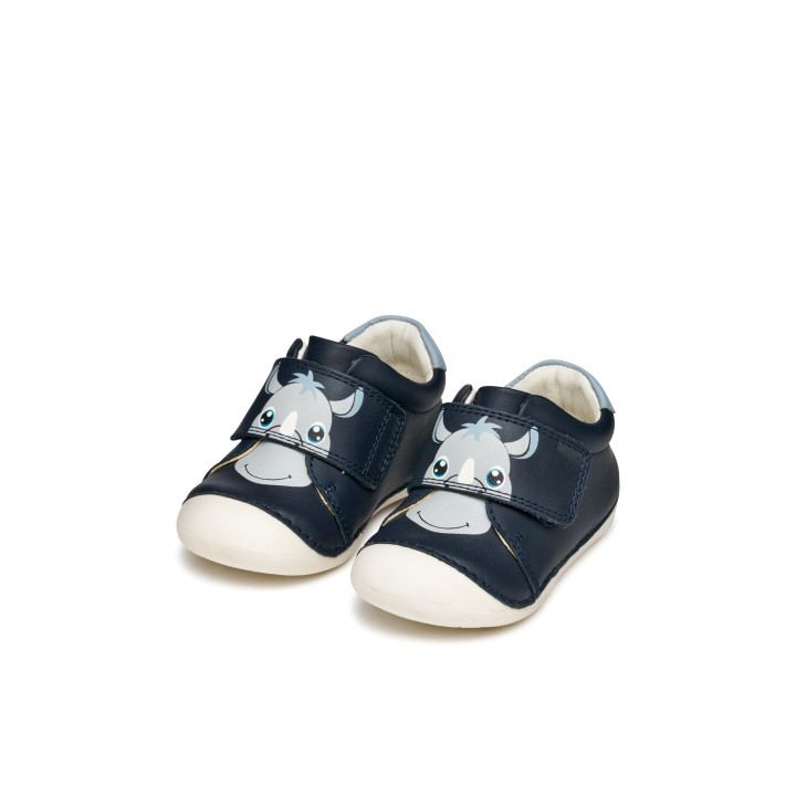 PÓŁBUTY DZIECIĘCE GEOX TUTIM NAVY/LIGHT SKY