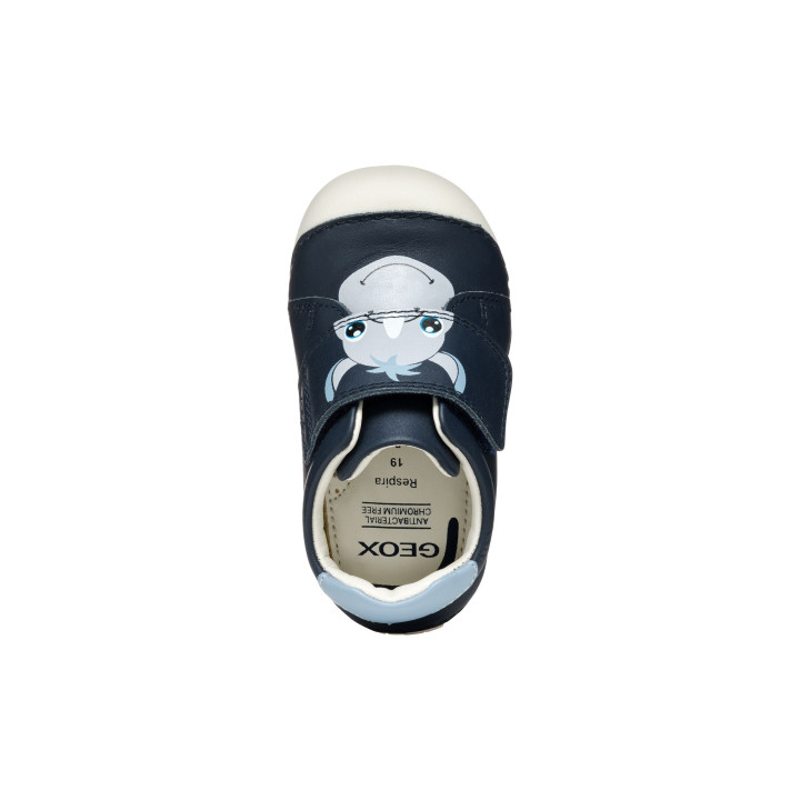 PÓŁBUTY DZIECIĘCE GEOX TUTIM NAVY/LIGHT SKY