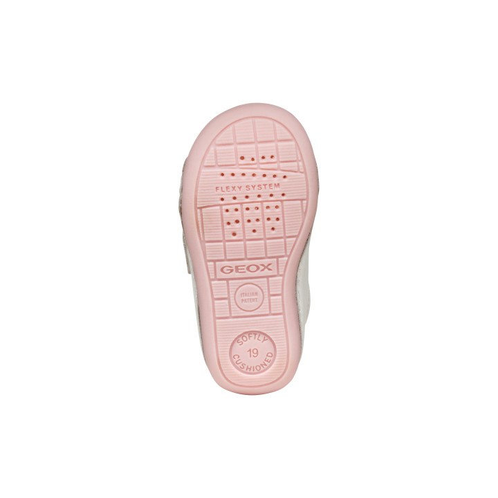 SHOES GEOX TUTIM BABY WHITE/ROSE