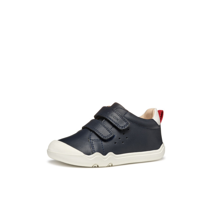 SNEAKERSY BAREFOOT GEOX STEPPIEUP NAVY/RED