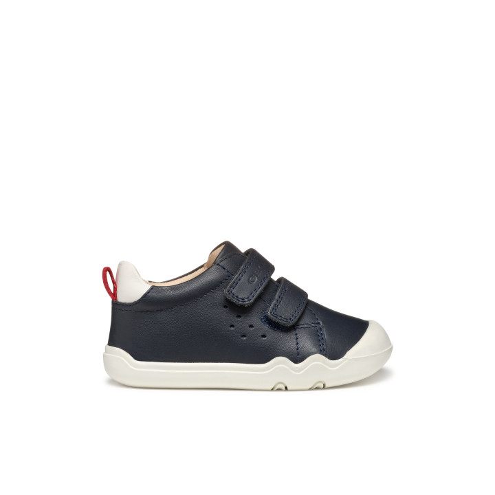 SNEAKERSY BAREFOOT GEOX STEPPIEUP NAVY/RED