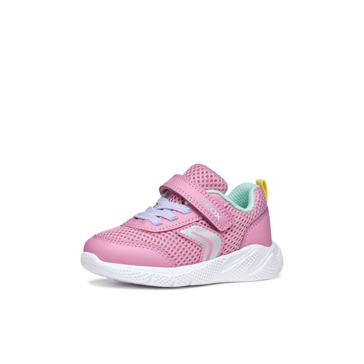 SNEAKERS GEOX SPRINTYE PINK/WATERSEA