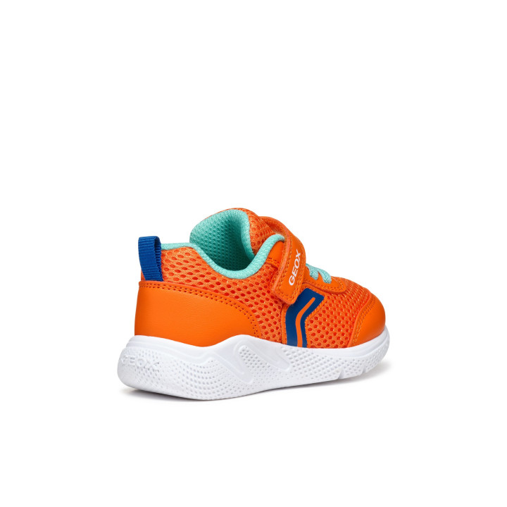 SNEAKERS GEOX SPRINTYE ORANGE/ROYAL