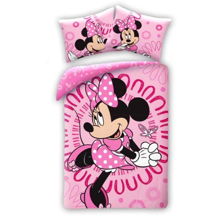 POŚCIEL BAWEŁNIANA 140 X 200 CM DISNEY MINNIE MOUSE MN-1923BL