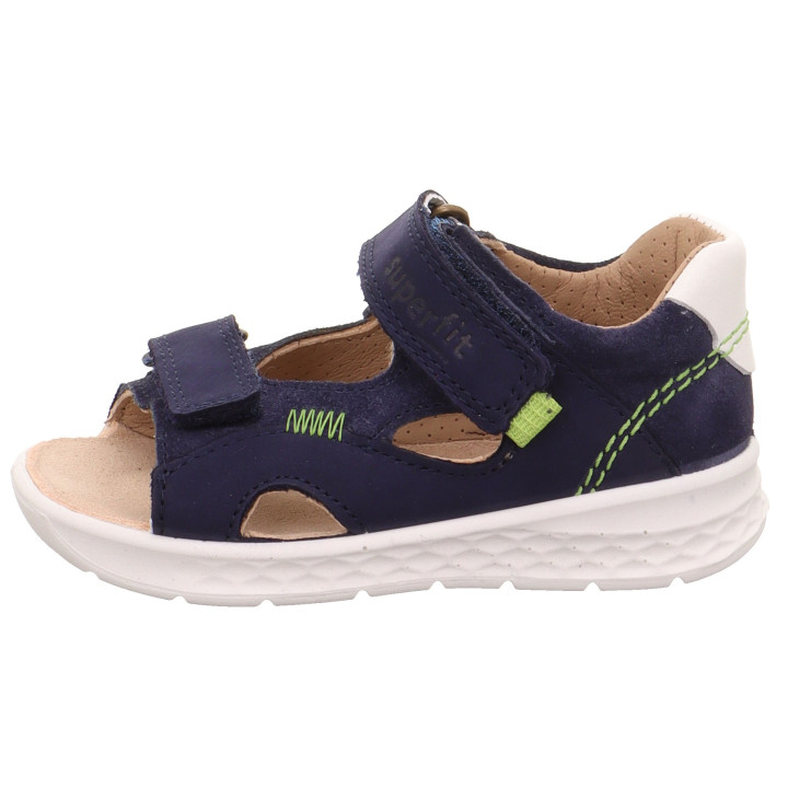 SANDALS SUPERFIT LAGOON BLAU/HELLGRUN 1-000510-8020