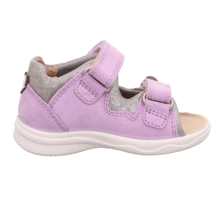 SANDAŁY SUPERFIT POLLY LILA/SILBER 1-600097-8500