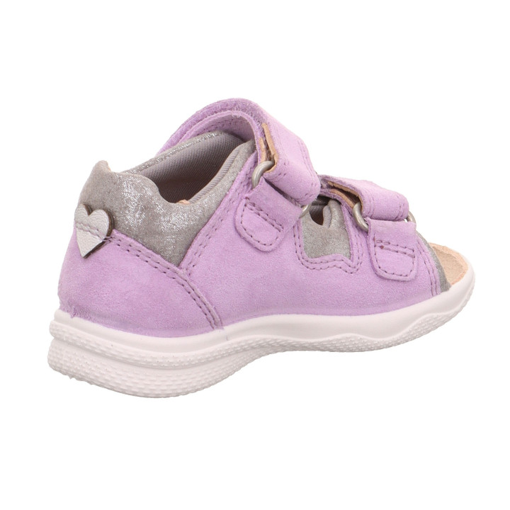SANDAŁY SUPERFIT POLLY LILA/SILBER 1-600097-8500