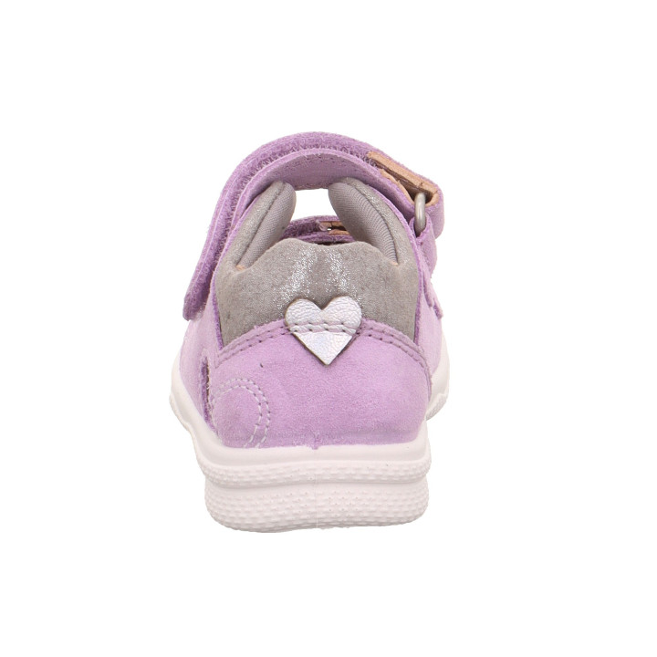 SANDALS SUPERFIT POLLY LILA/SILBER 1-600097-8500