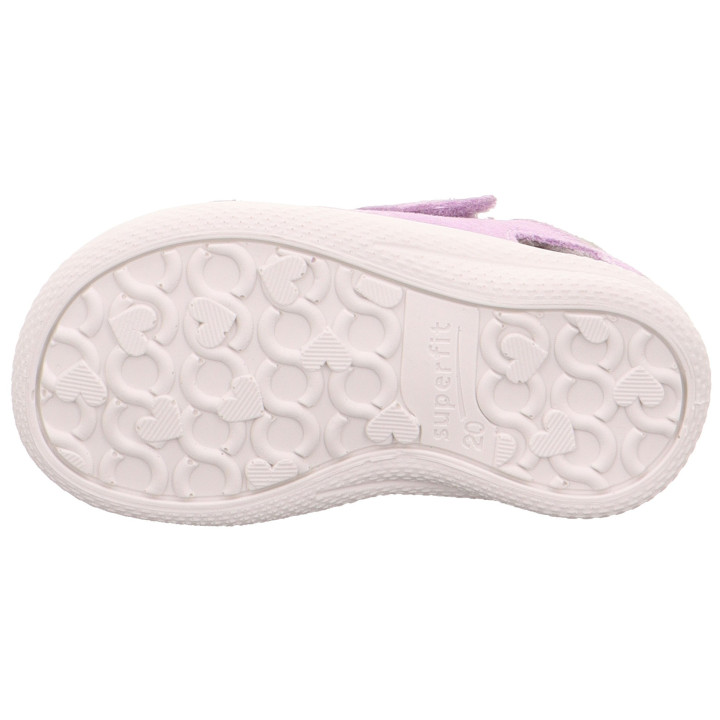 SANDAŁY SUPERFIT POLLY LILA/SILBER 1-600097-8500