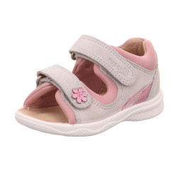 SANDAŁY SUPERFIT POLLY HELLGRAU/ROSA 1-600096-2500