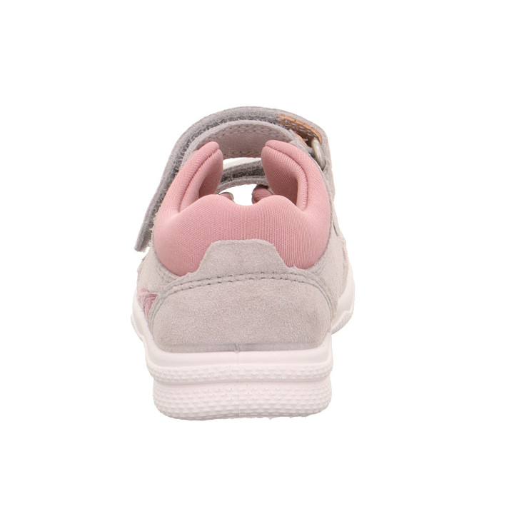 SANDAŁY SUPERFIT POLLY HELLGRAU/ROSA 1-600096-2500