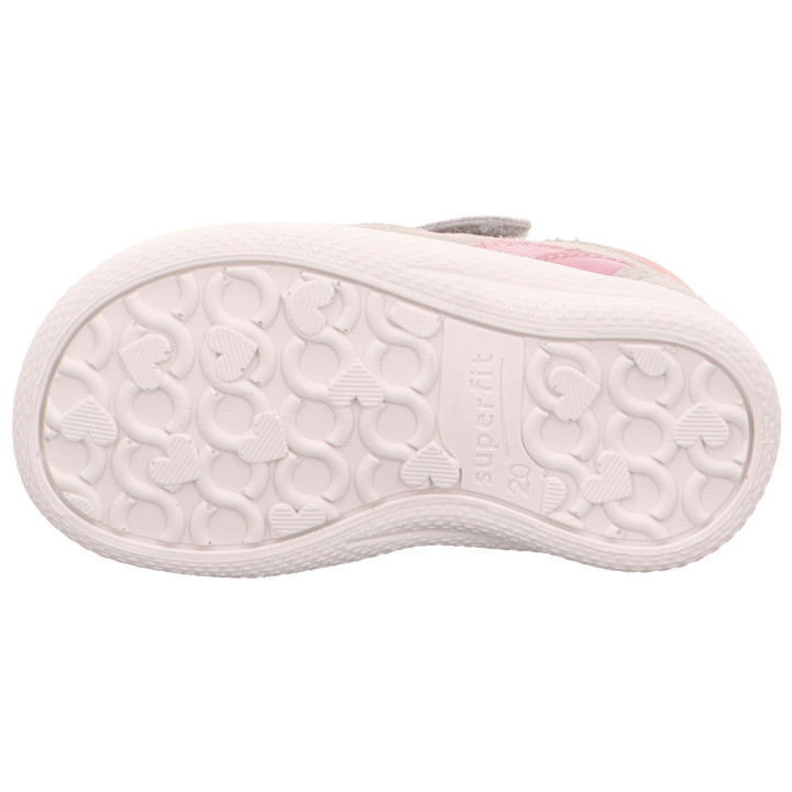 SANDAŁY SUPERFIT POLLY HELLGRAU/ROSA 1-600096-2500