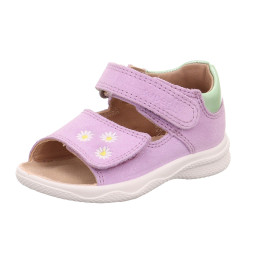 SANDAŁY SUPERFIT POLLY LILA/HELLGRUN 1-600092-8500