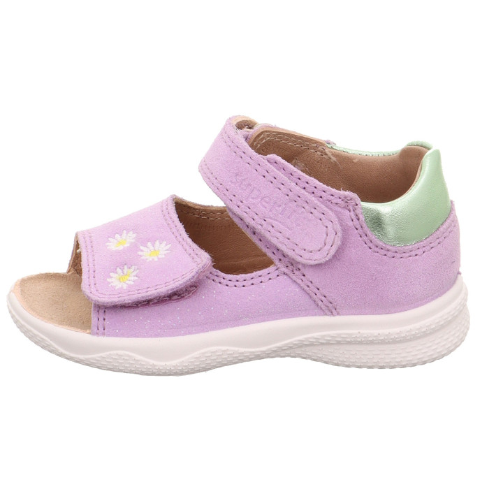 SANDAŁY SUPERFIT POLLY LILA/HELLGRUN 1-600092-8500