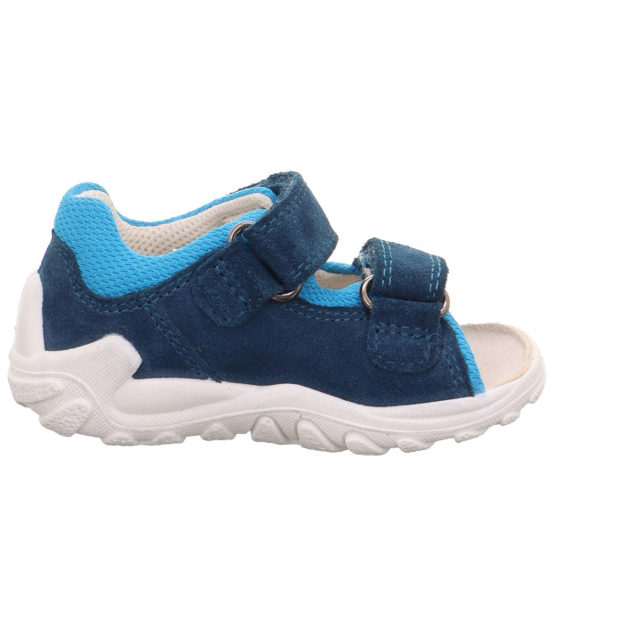 SANDALS SUPERFIT FLOW BLAU/TURKIS 1-000036-8010